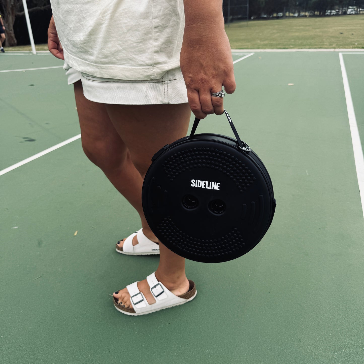 SIDELINE MINI LUXE – Built In Cushion Sports Stool (250kg Rated)