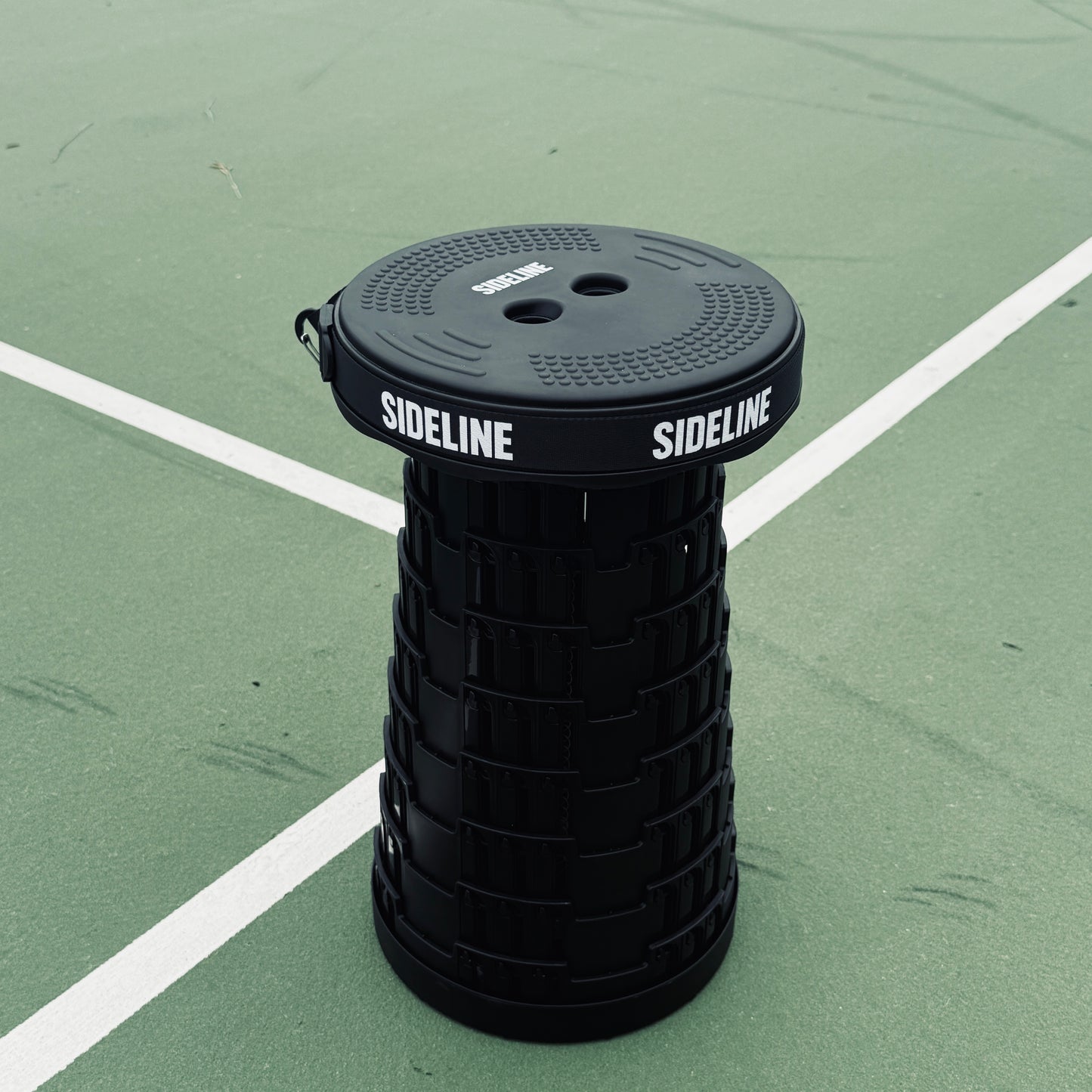 SIDELINE MINI LUXE – Built In Cushion Sports Stool (250kg Rated)
