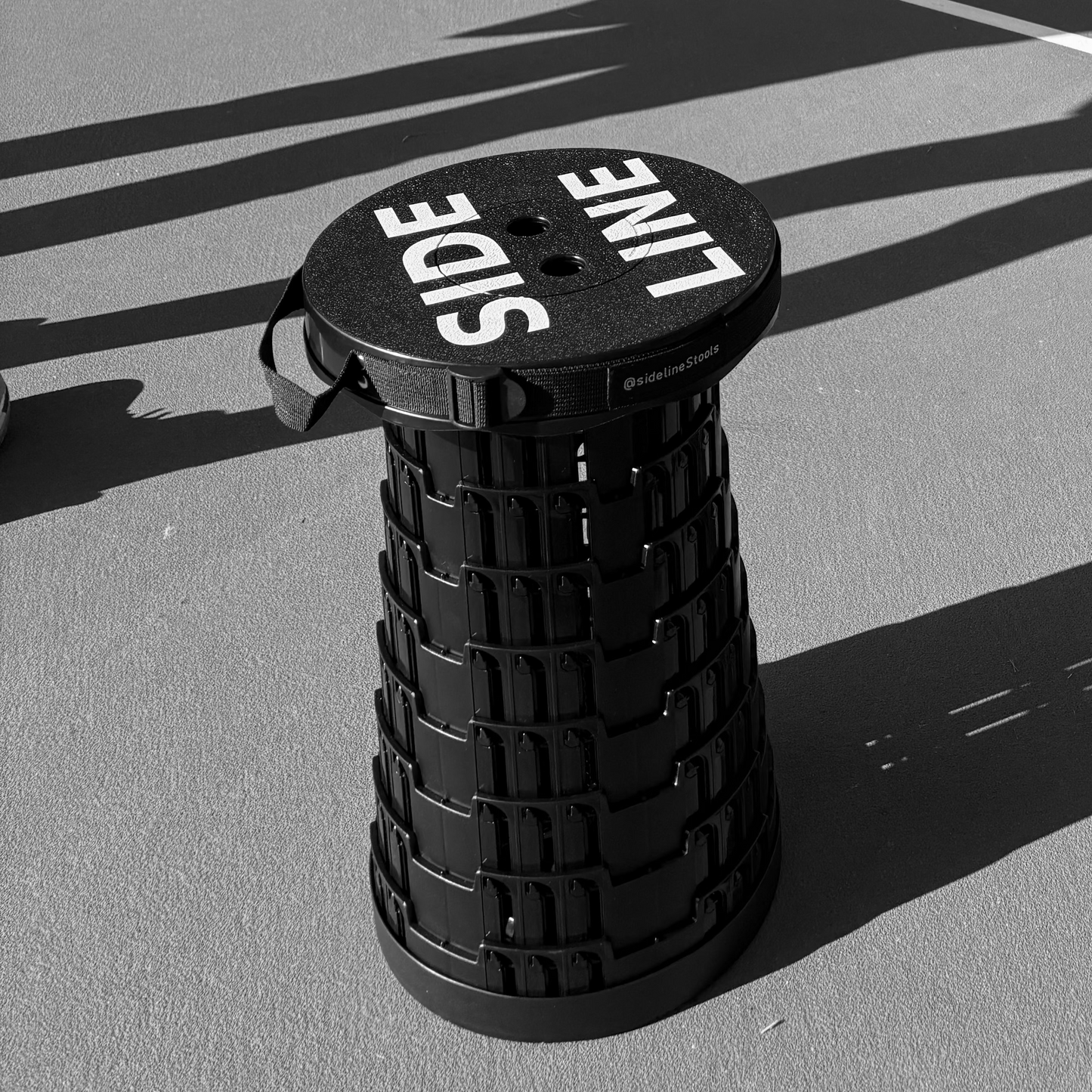 (PRE ORDER) SIDELINE MINI – Compact Foldable Sports Stool (250kg Rated)